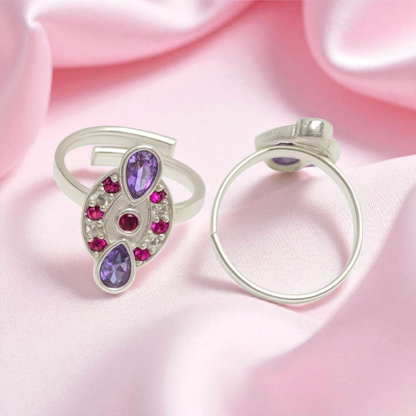Paisley Design Toe Ring