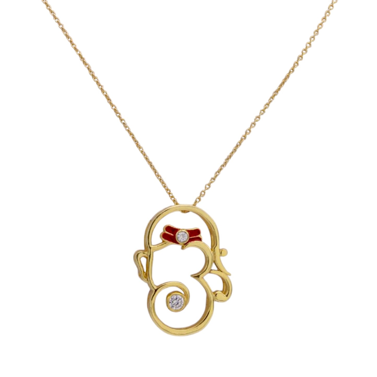 Om Sai Pendant with Chain