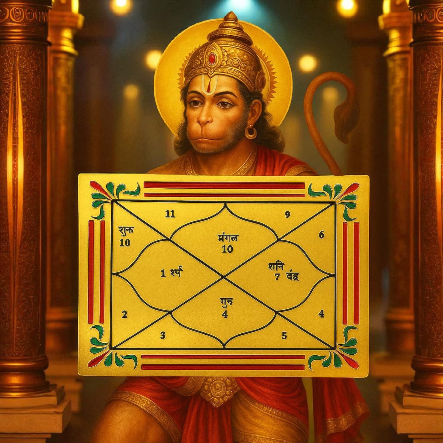 Lord Hanuman Ji Kundali