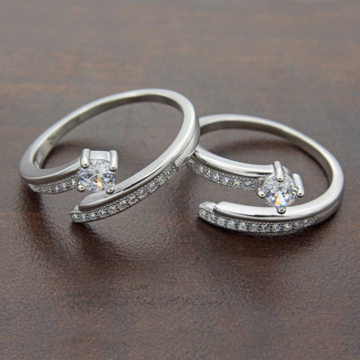 925 Sterling Silver Solitaire Design Toe Ring For Women