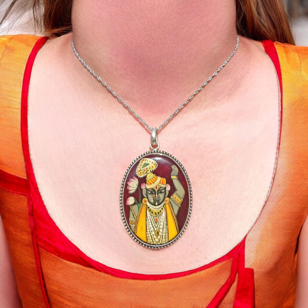 Nath Ji Pendant with Chain
