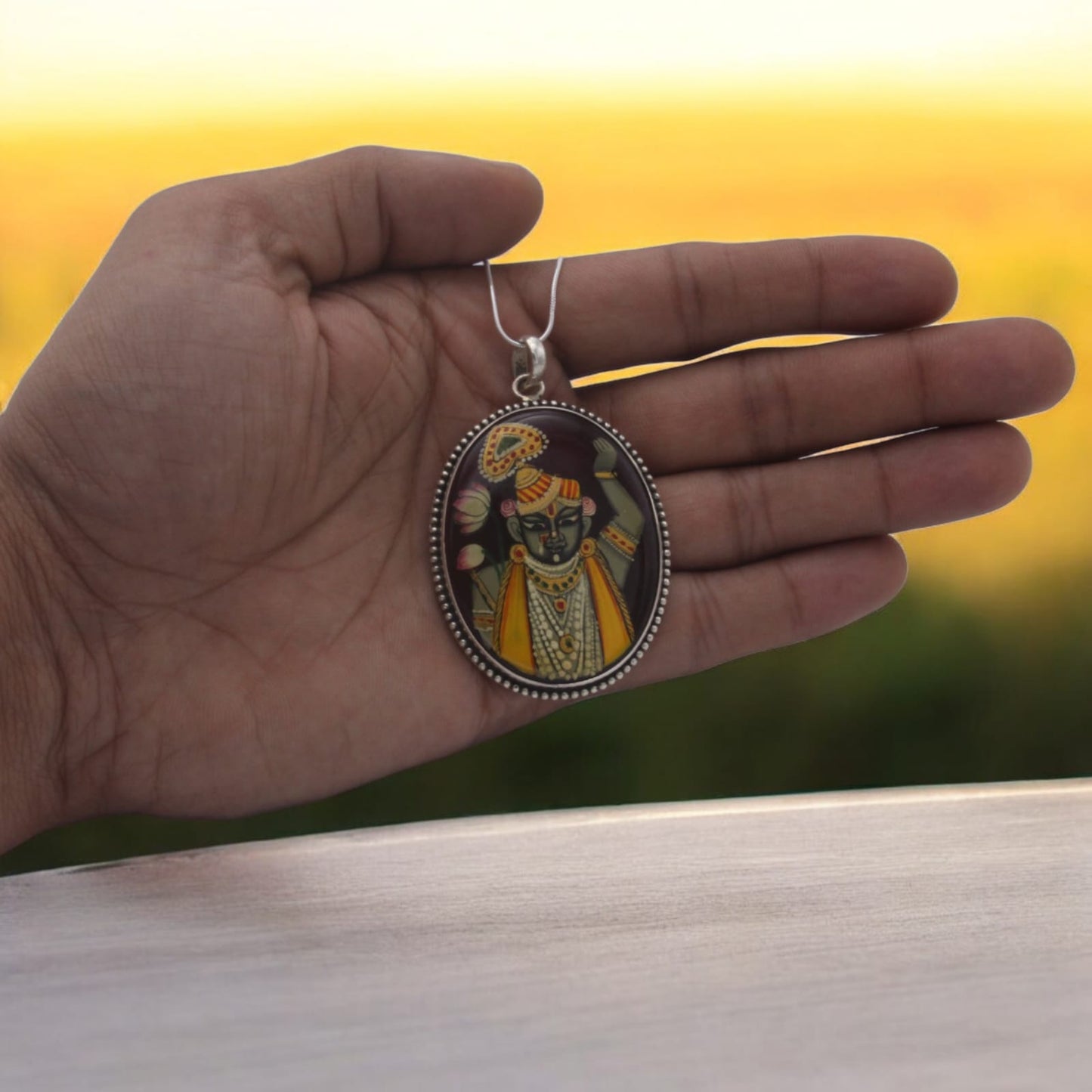 Nath Ji Pendant with Chain