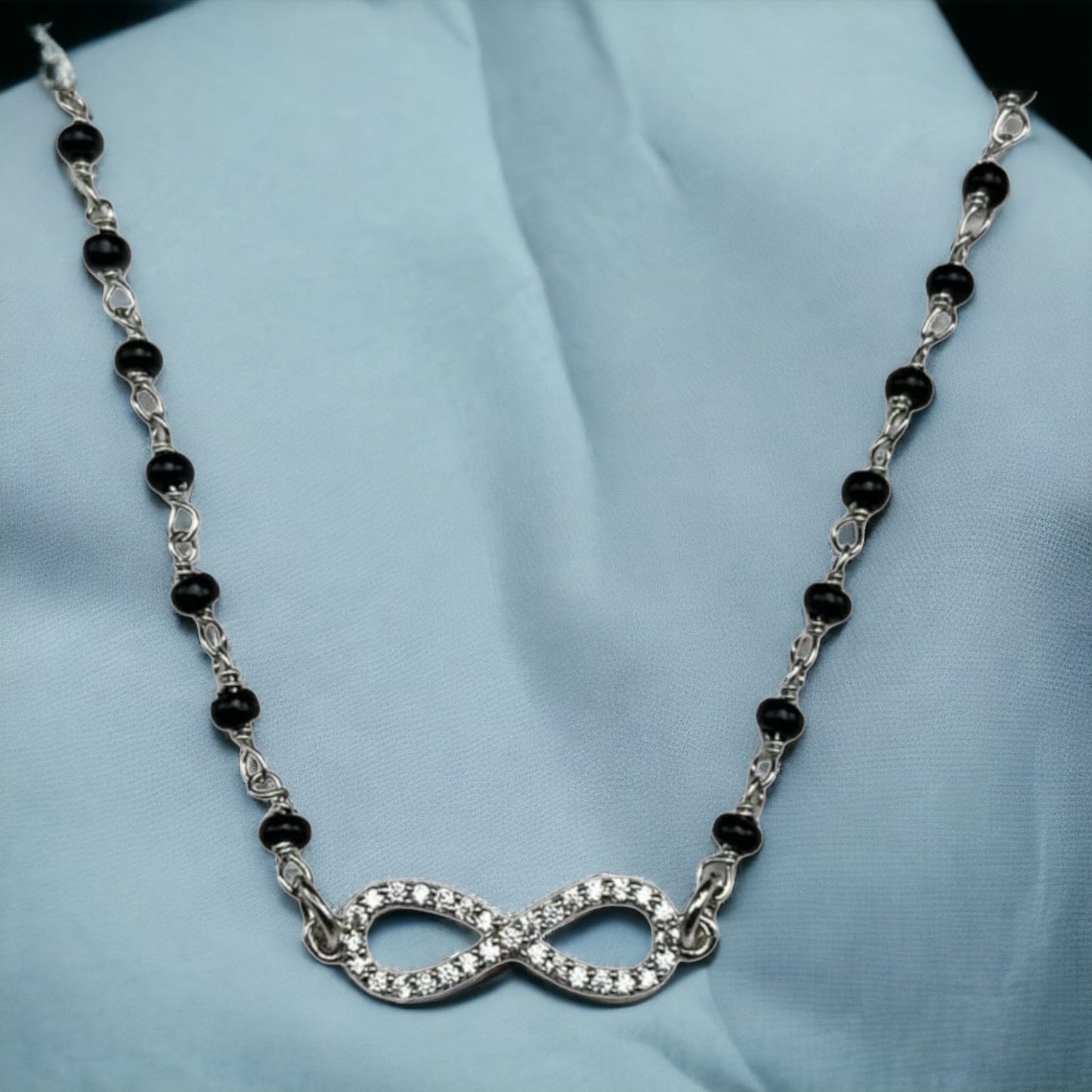 925 Sterling Silver Infiniti Mangalsutra For Women
