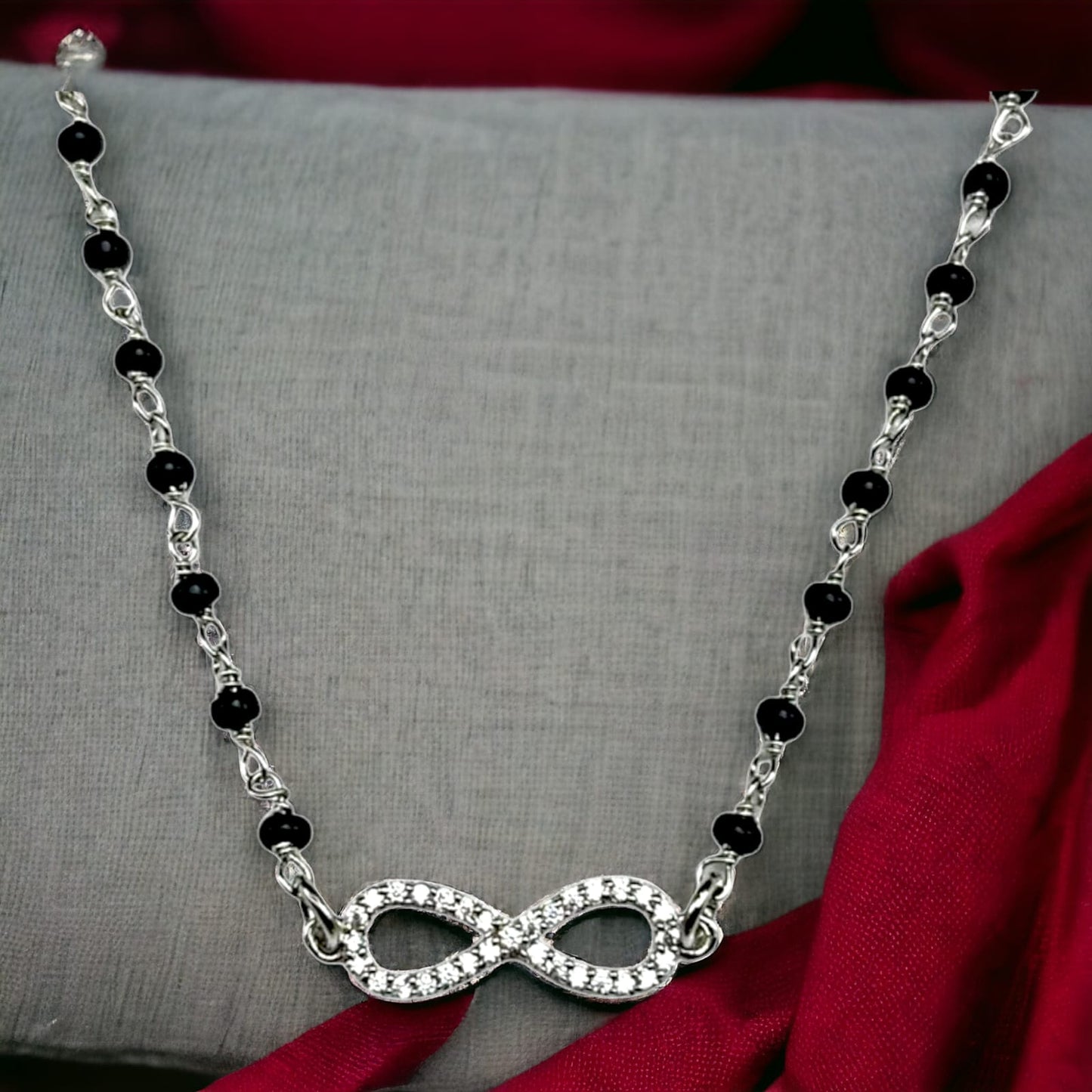 925 Sterling Silver Infiniti Mangalsutra For Women