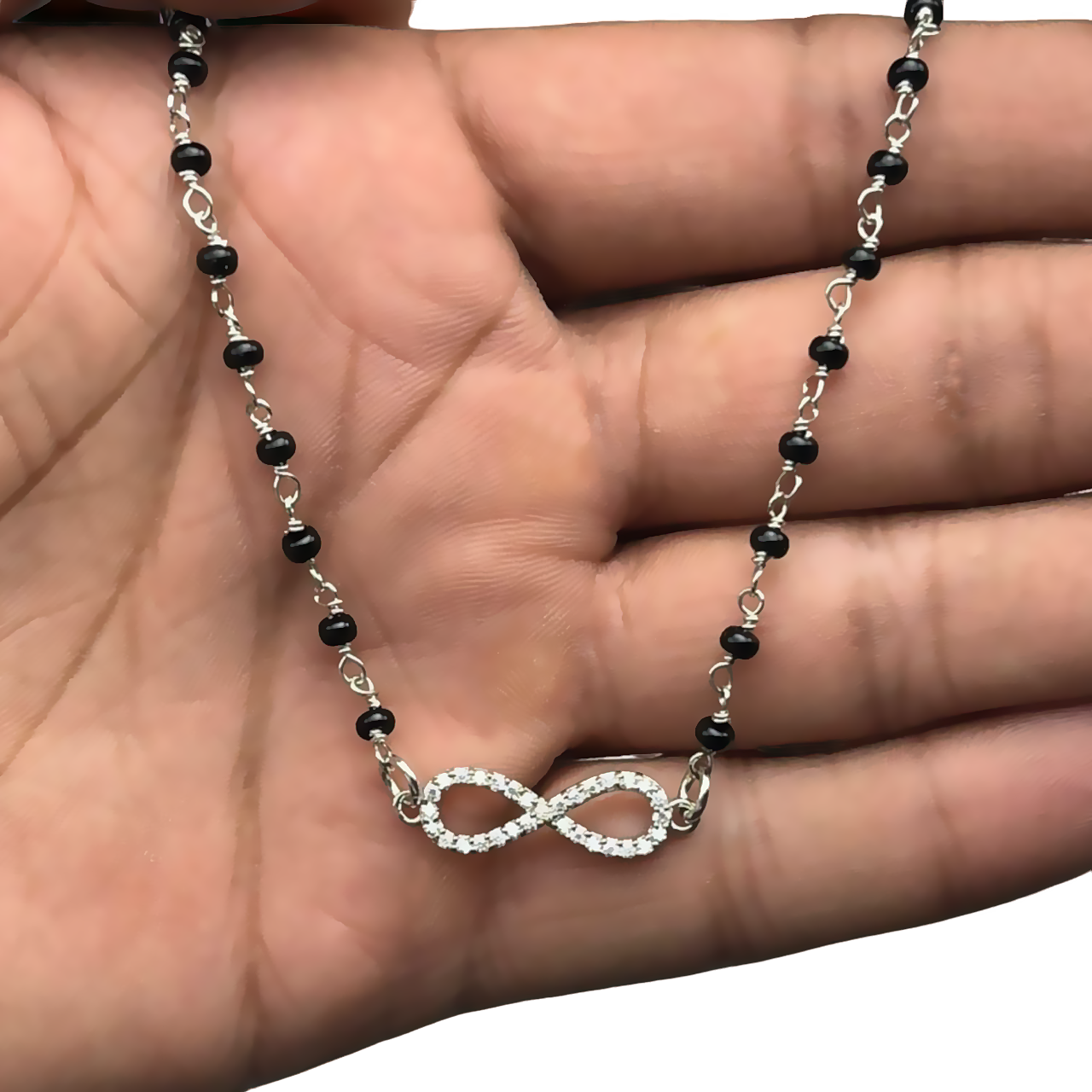 925 Sterling Silver Infiniti Mangalsutra For Women