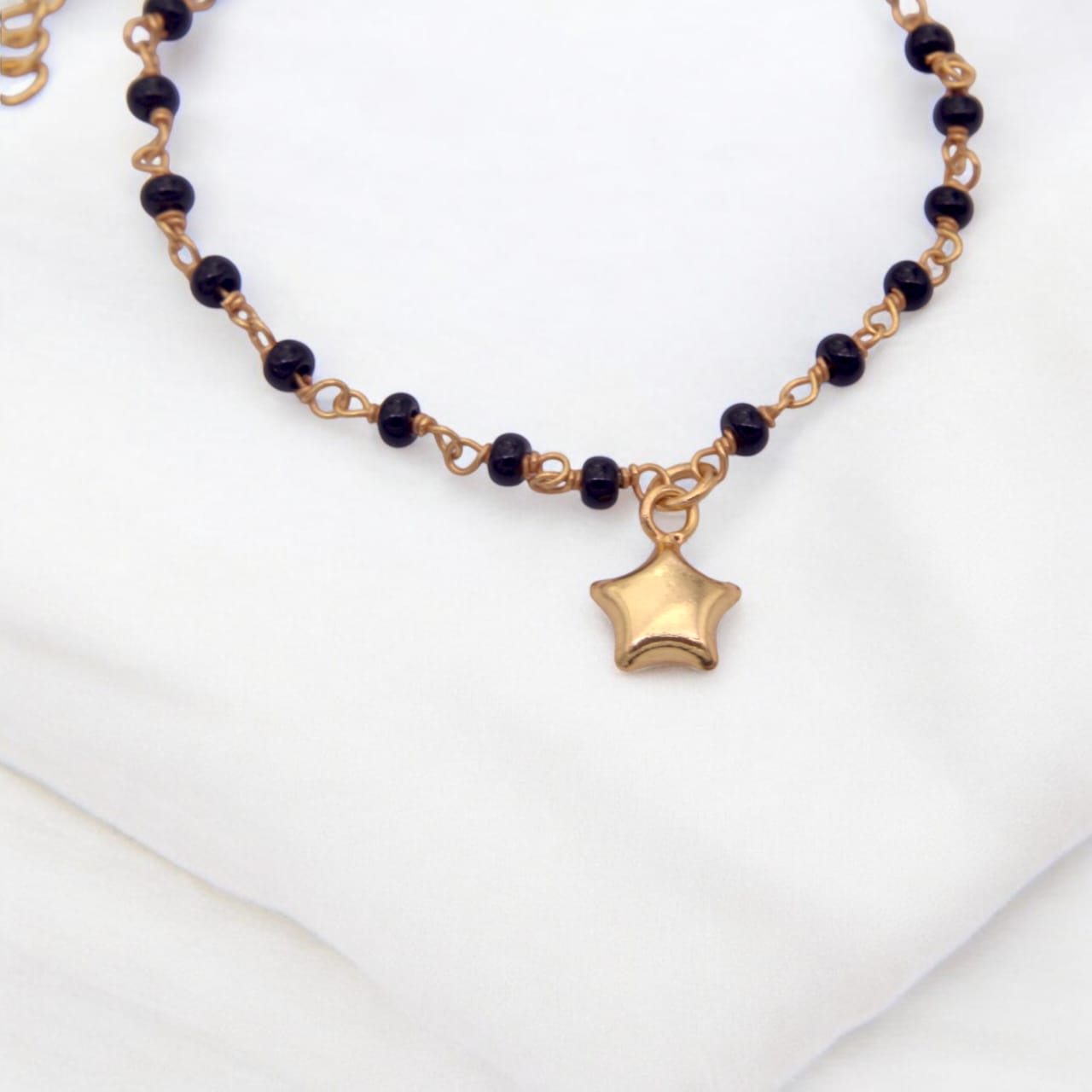 Silver Gold Plated Star Bracelet
