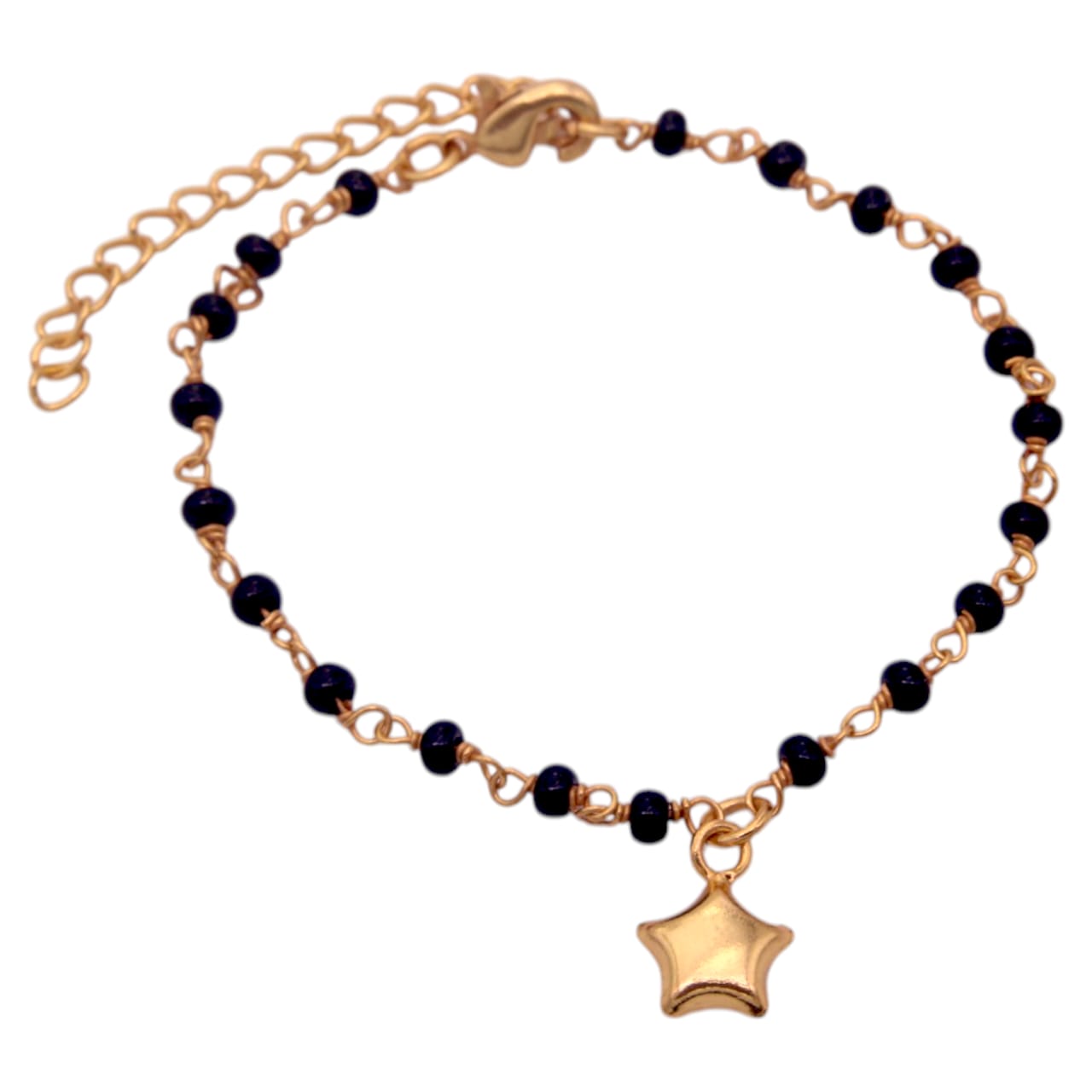 Silver Gold Plated Star Bracelet
