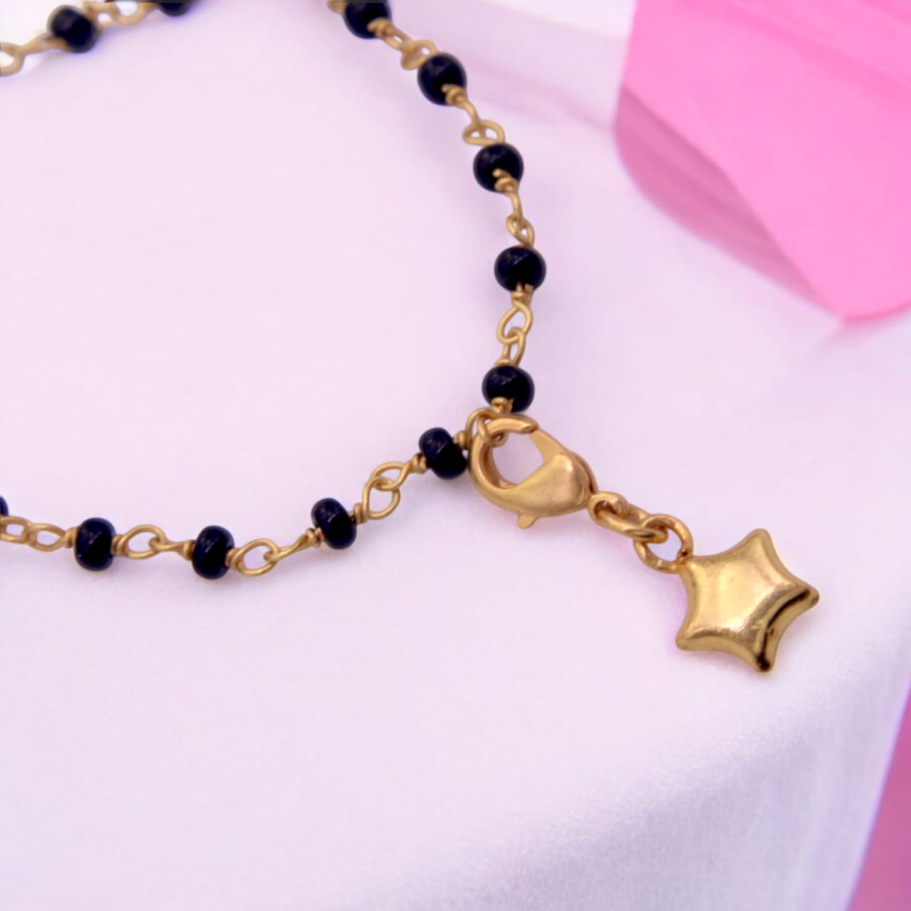 Silver Gold Plated Star Watch Charm