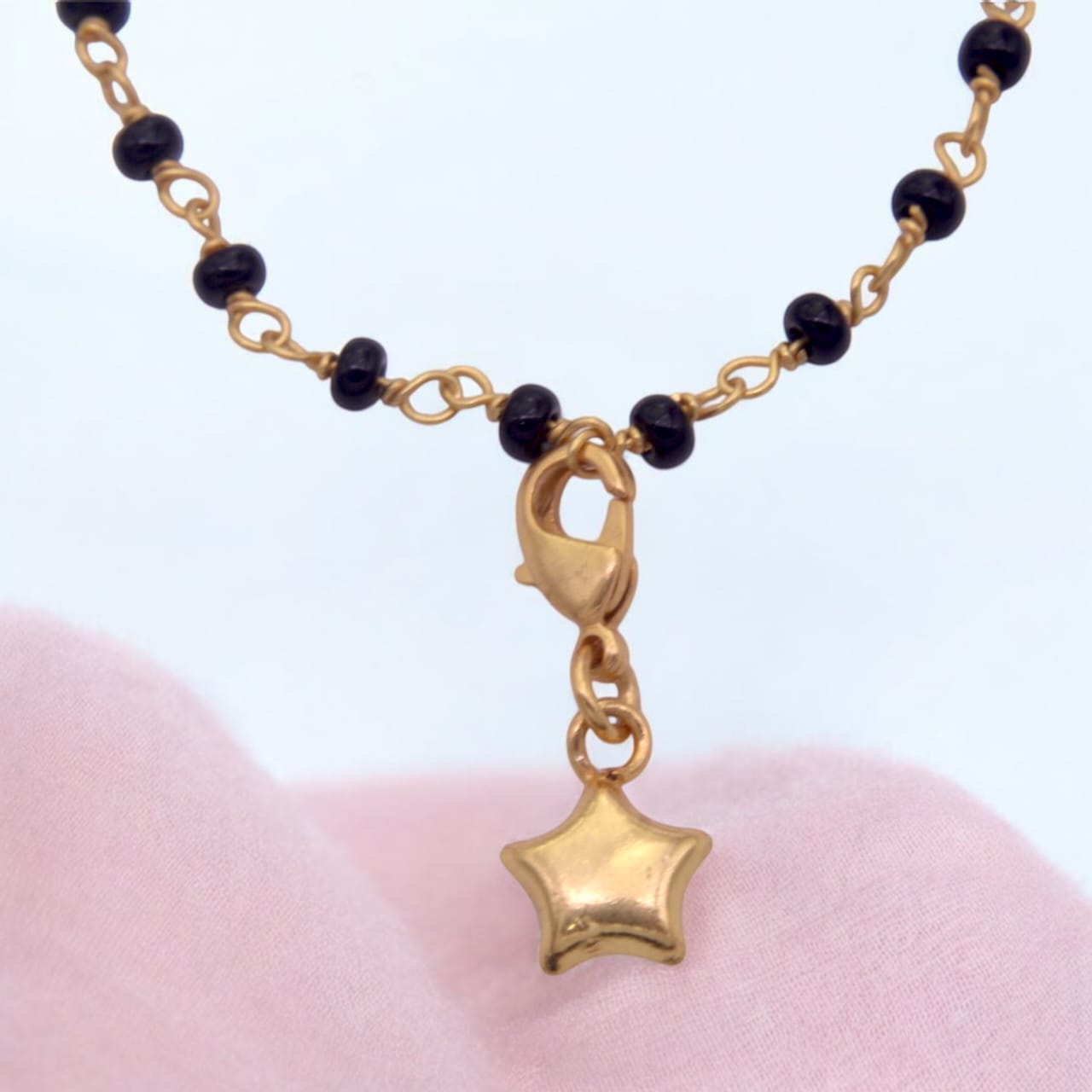 Silver Gold Plated Star Charm Without Chain