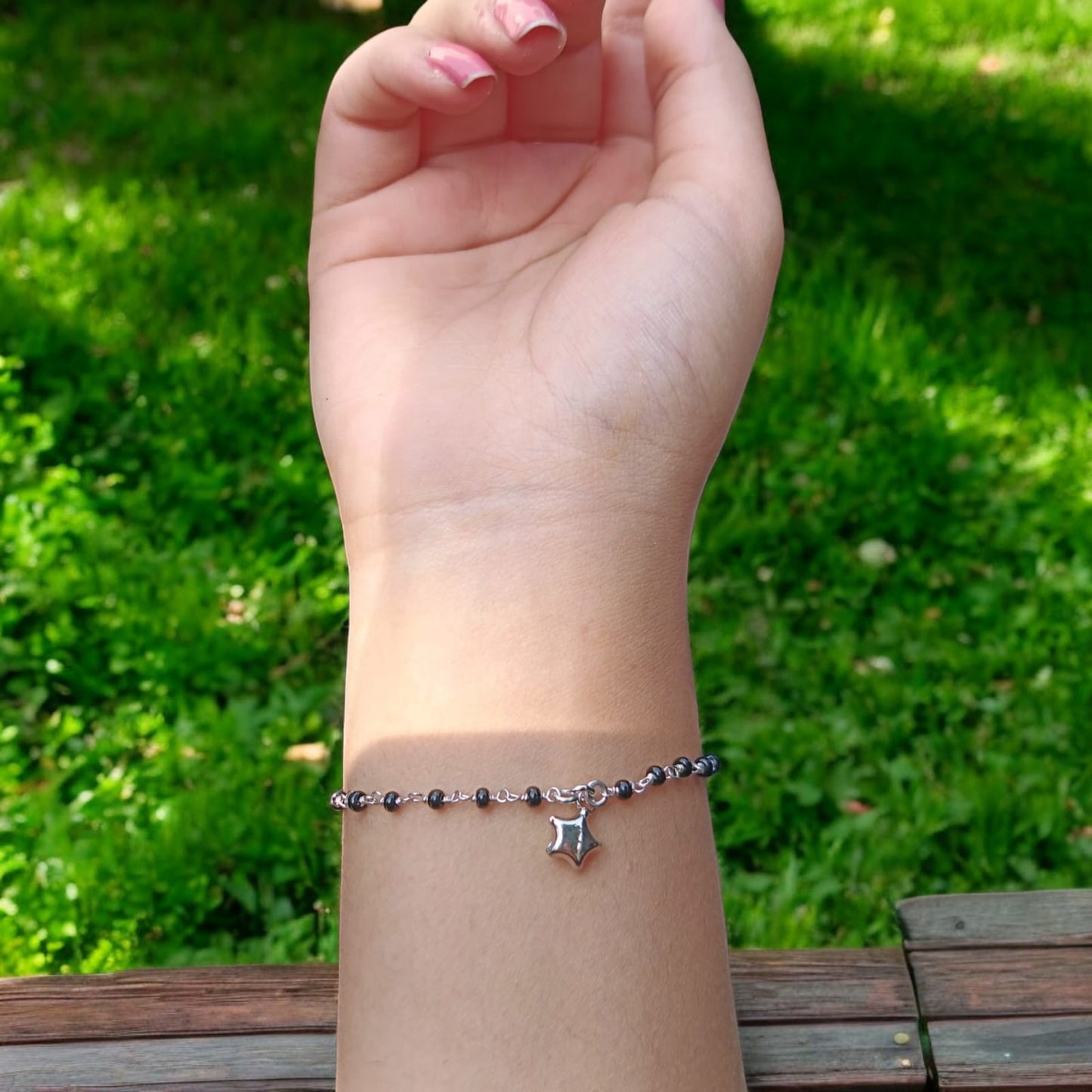 Silver Star Bracelet