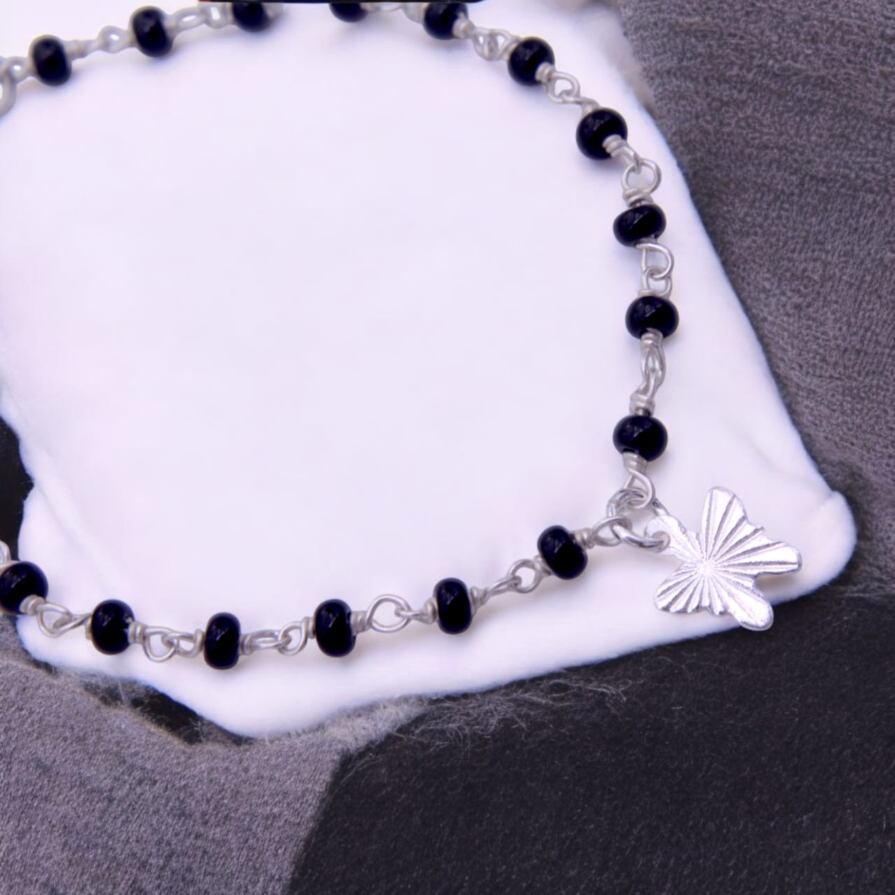 Silver Butterfly Bracelet