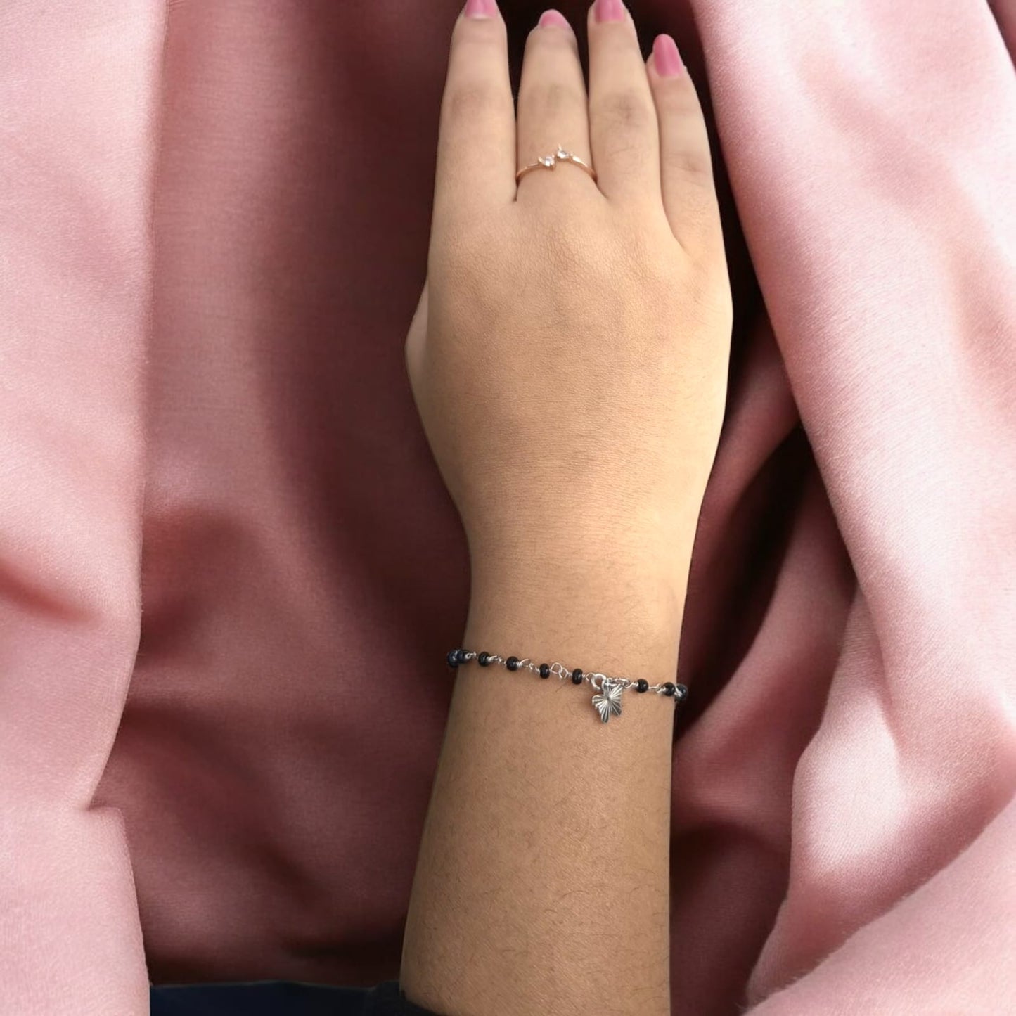 Silver Butterfly Bracelet