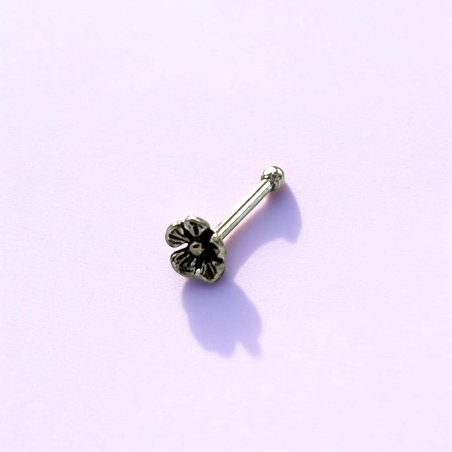 Flower Shape Nose Pin