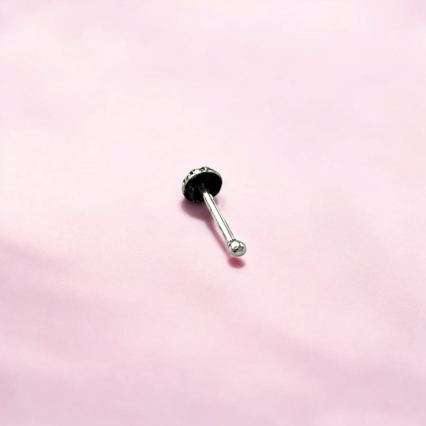 Tribal Look Flower Shape Nose Pin