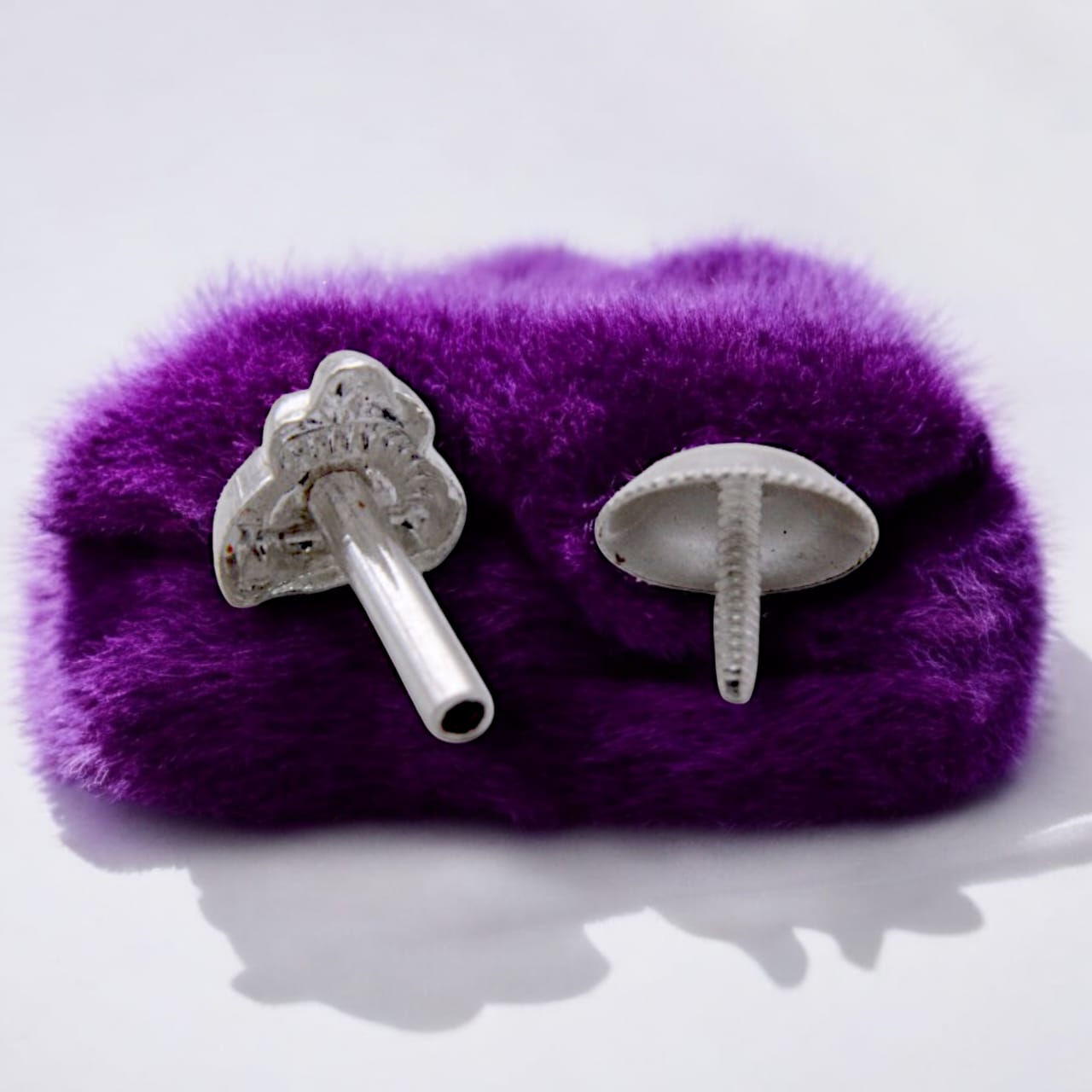 Purple Color Earring For Kids Girls