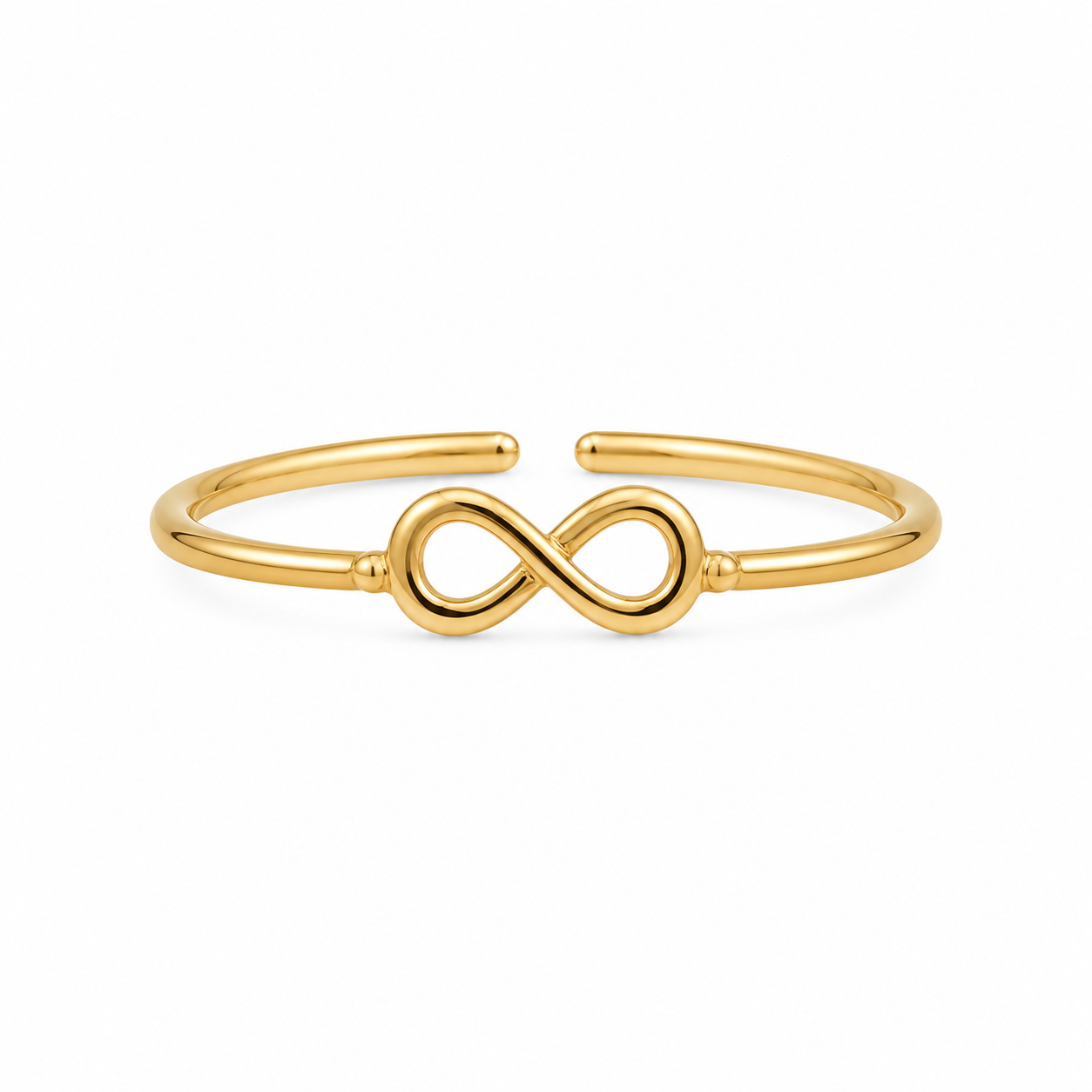Gold Plated Infinity Design Ring