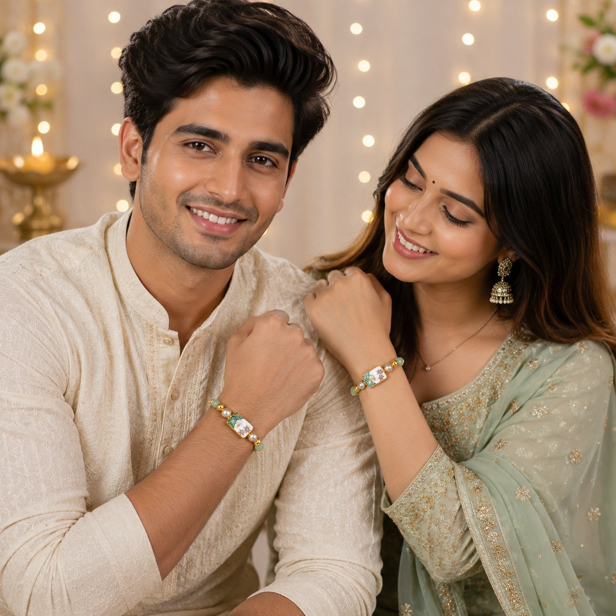 Bhaiya Bhabhi Rakhi Set