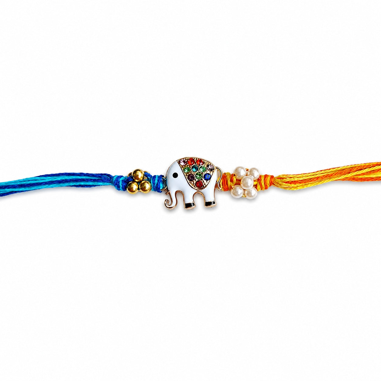 Elephant Designer Rakhi for Brother