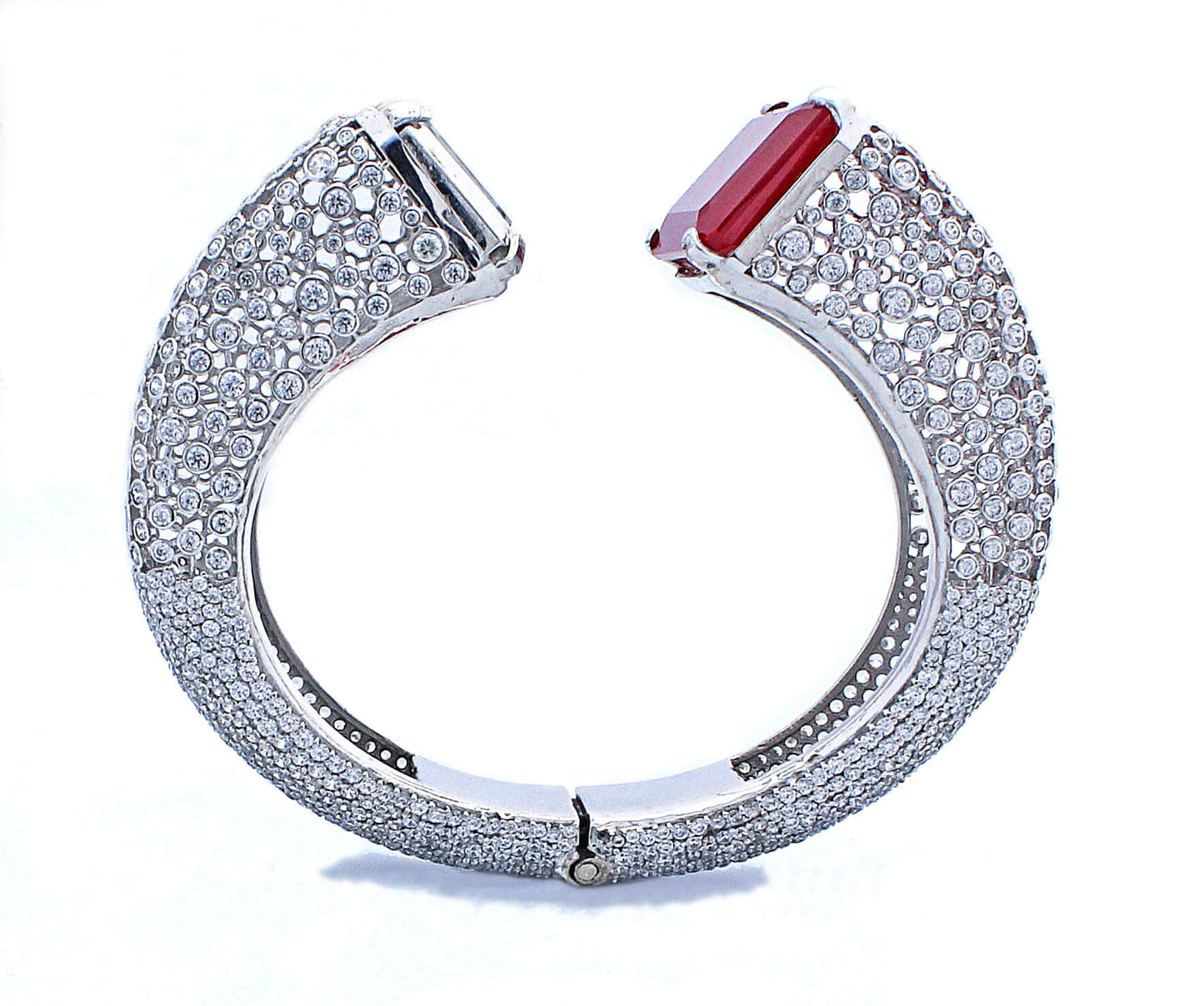 925 Sterling Silver Bangle Watch For Women