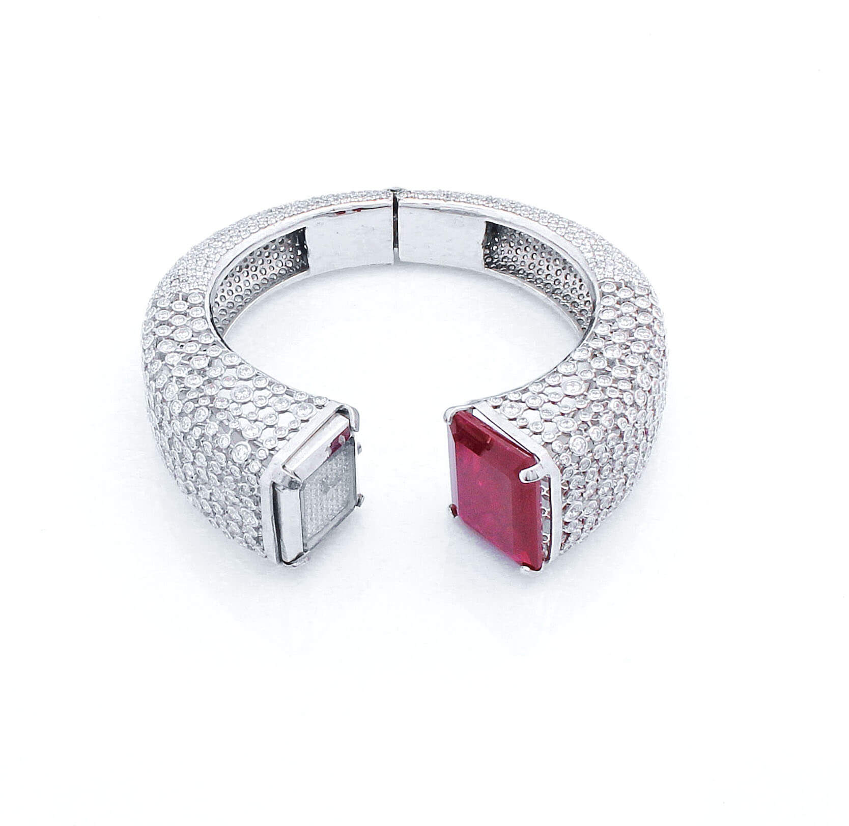 925 Sterling Silver Bangle Watch For Women