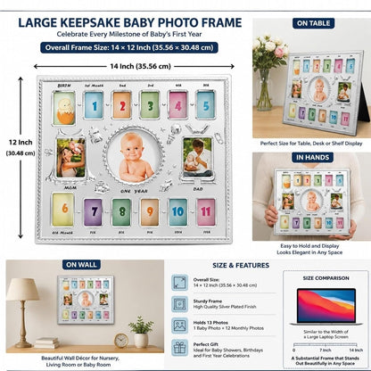 LBV Baby's First Year Photo Frame