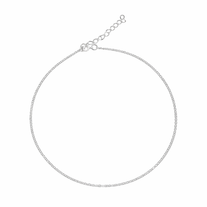 LBV 925 Sterling Silver Thin Chain