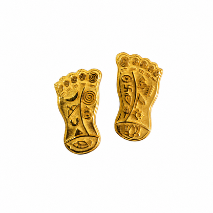 Gold Plated Lakshmi Charan