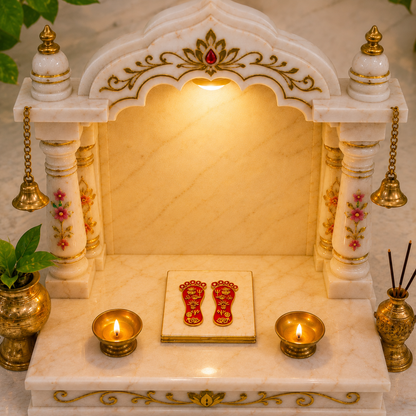 Enameled Laxmi Charan