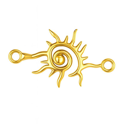 Silver Sun Rakhi For Brother