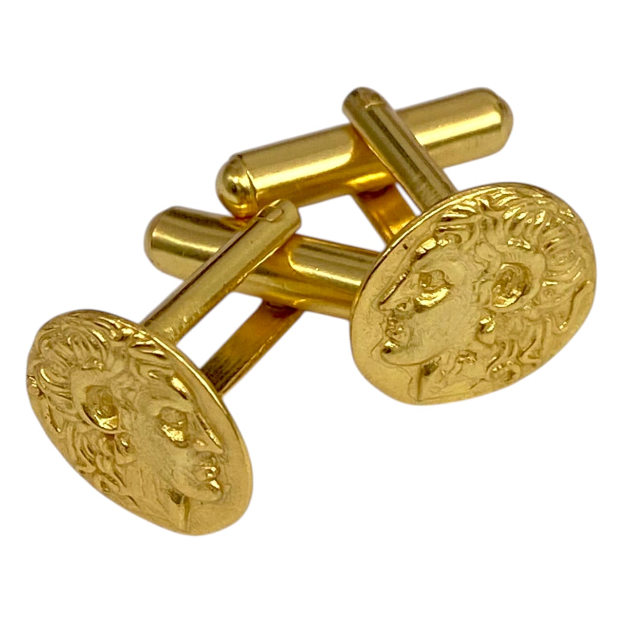 Gold Plated Alexander cufflinks