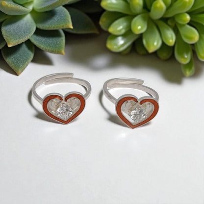 Heart Shape Toe Ring