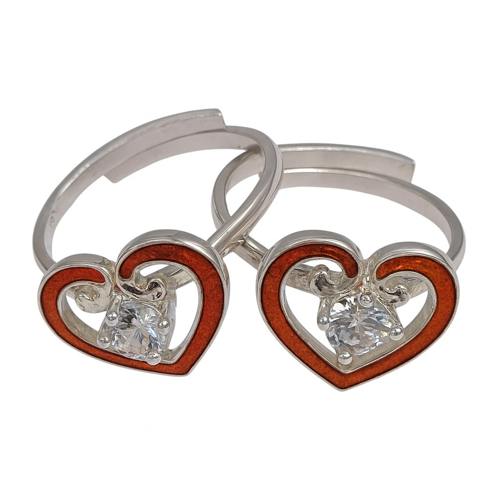 Heart Shape Toe Ring