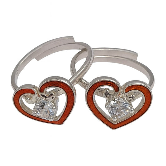 Heart Shape Toe Ring