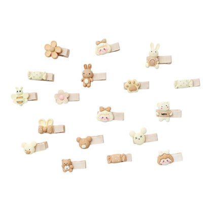 Cute Baby Hair Clips 5 Pc Set for Girls