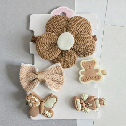 Baby Girls Hair Accessories 5 pc Set