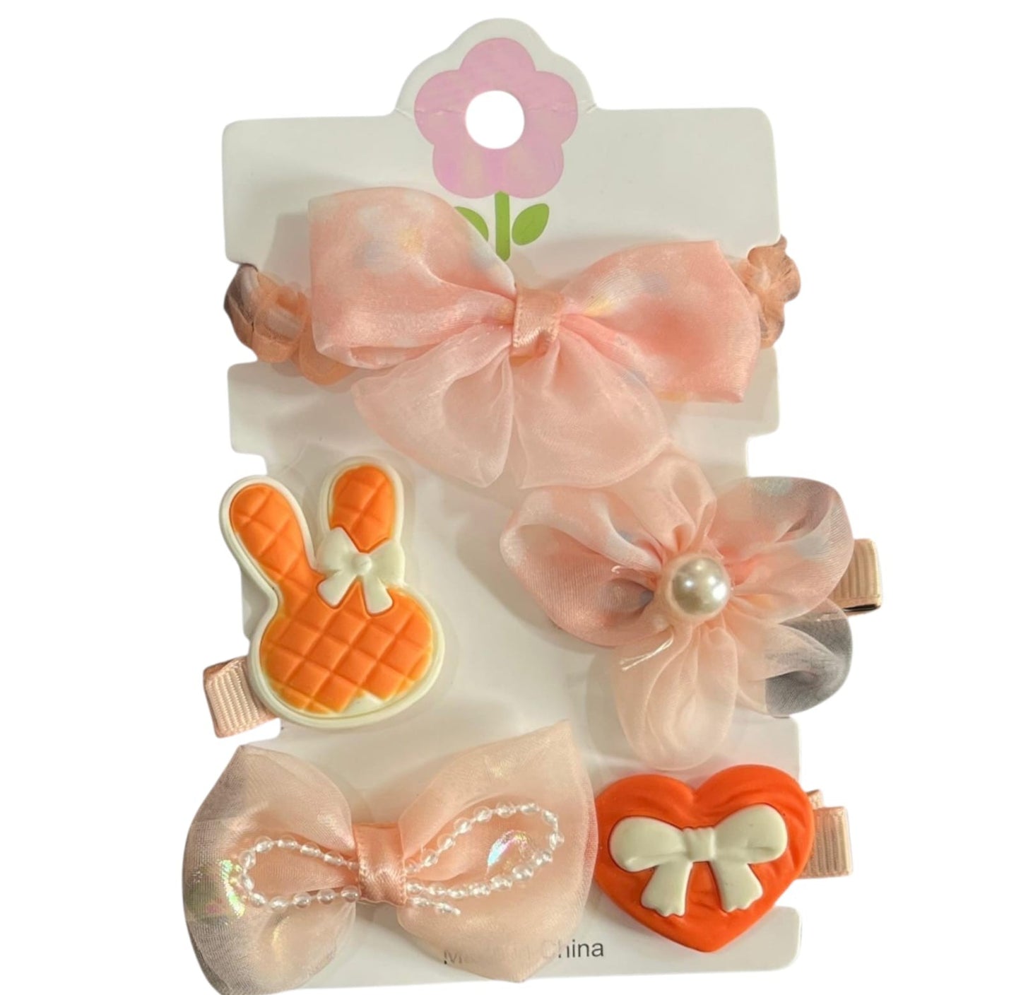 Baby Girls Hair Accessories 5 pc Set
