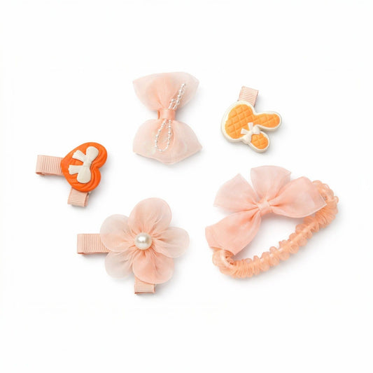 Baby Girls Hair Accessories 5 pc Set