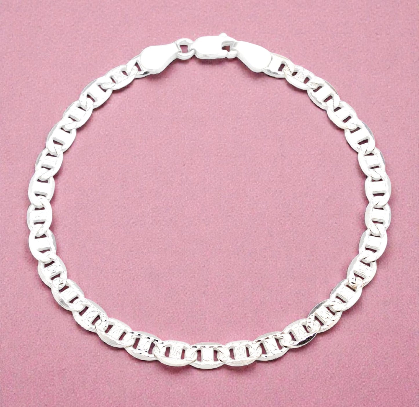 Silver Men’s Bracelet Chain