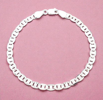 Silver Men’s Bracelet Chain