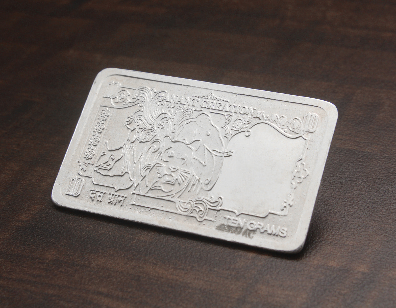 999 Silver Laxmi Ganesha Bar Coin For Diwali And Dhanteras