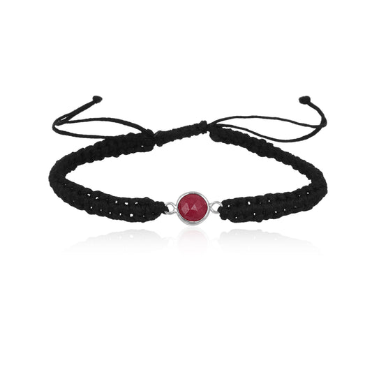 Semi precious Ruby Bracelet