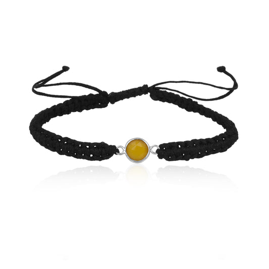 Citrine Birth Stone Nazariya Bracelet