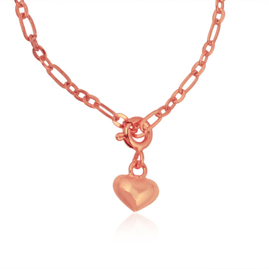 Heart Shape Watch Charm