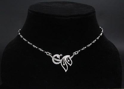 925 Sterling Silver Pecock Mangalsutra For Women
