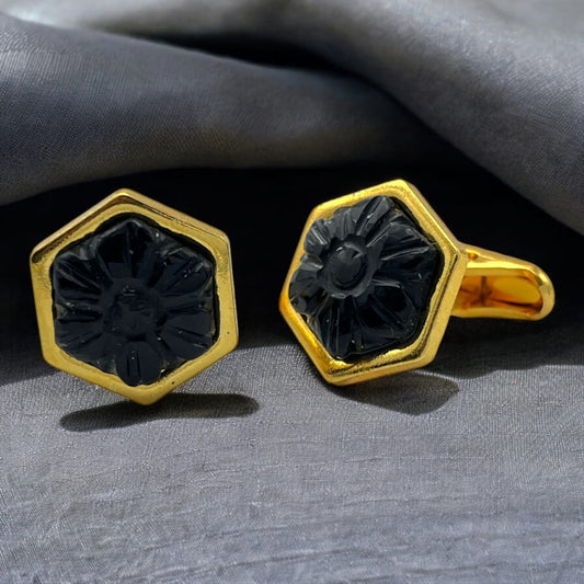 24kt Pure Gold Plated Premium Cufflink for Men