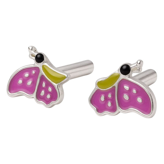 Wings With Green Butterfly Earring For Kids Girls