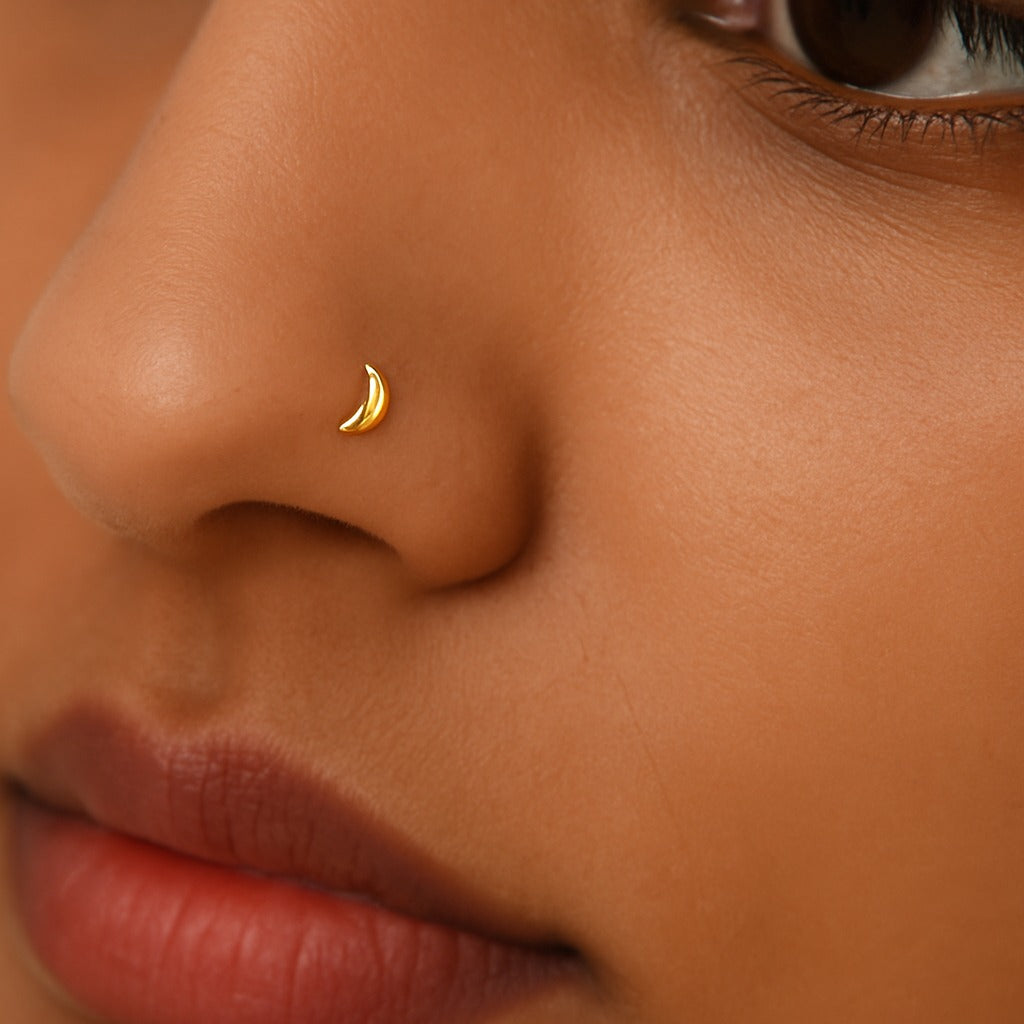 Half Moon Shape Nose Pin Wire