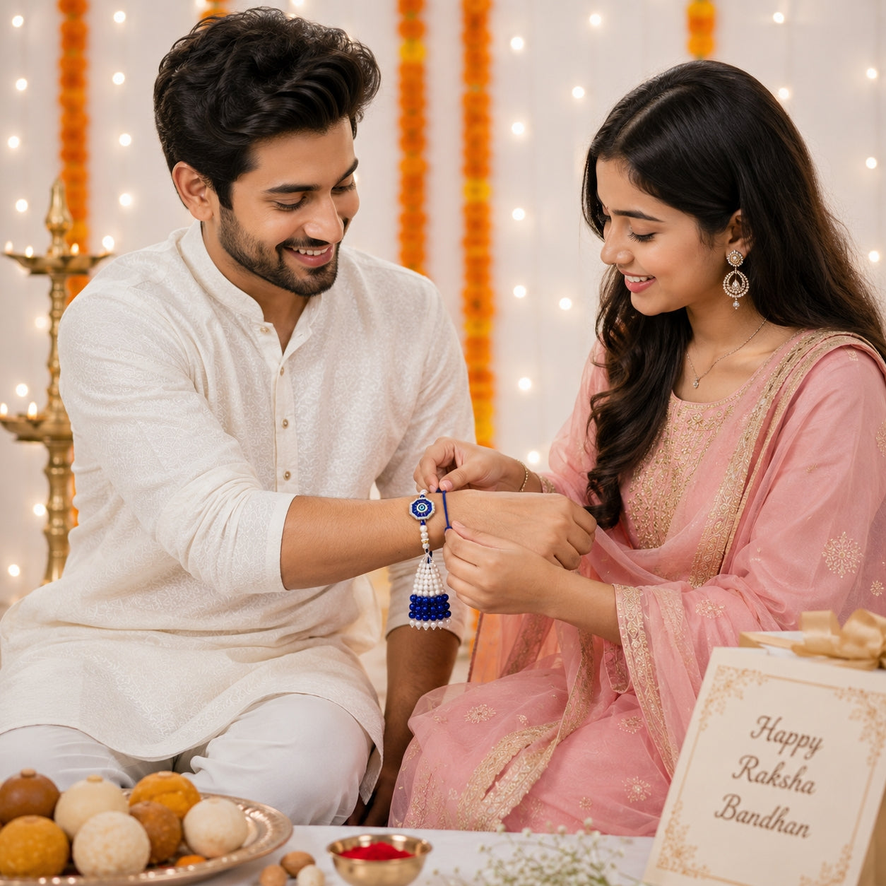 Evil Eye Bhaiya Bhabhi Rakhi
