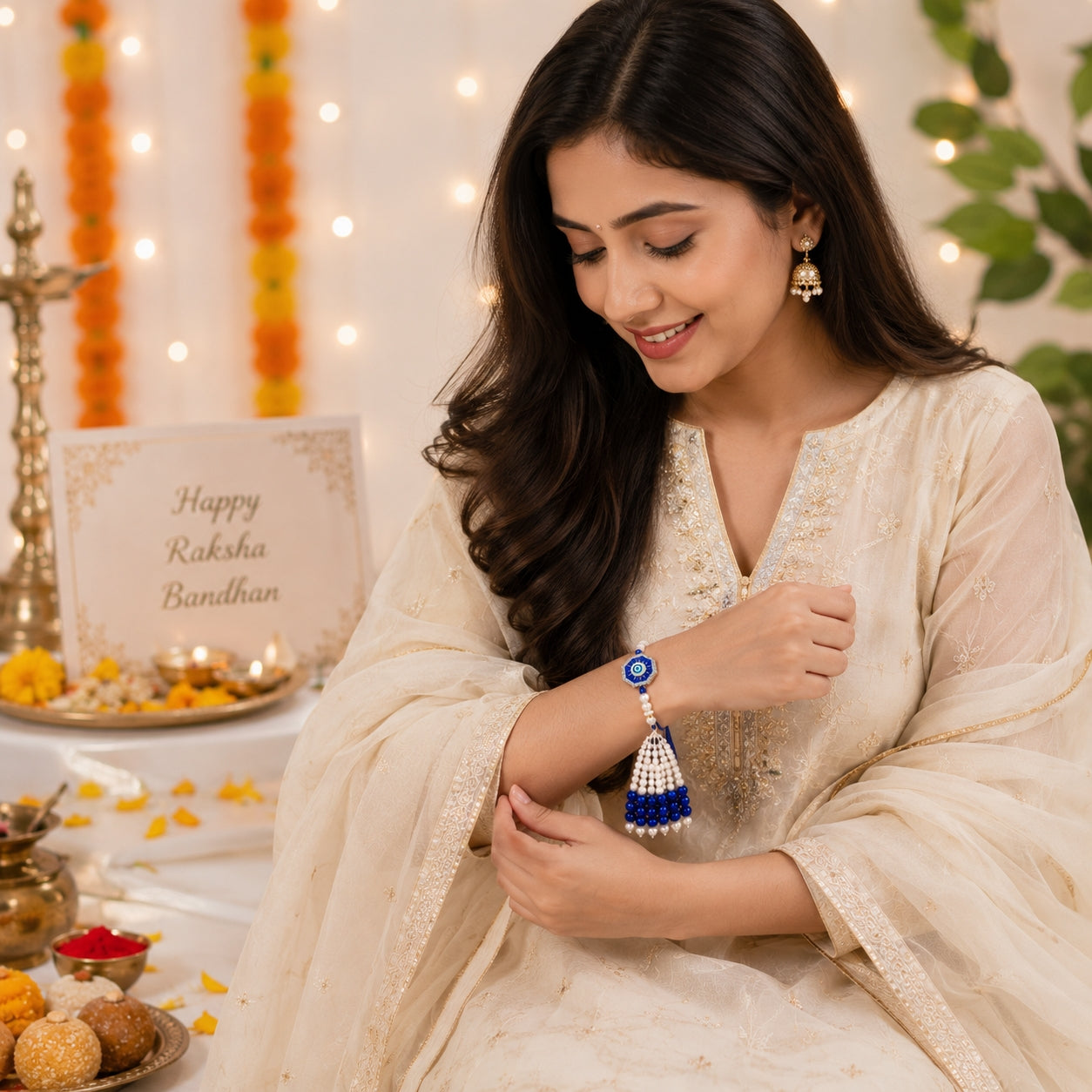 Evil Eye Bhaiya Bhabhi Rakhi