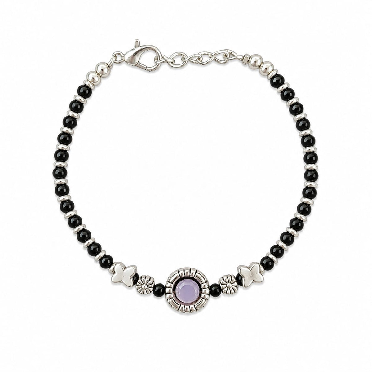 Pink Beaded Nazaria Bracelet